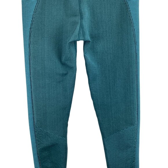 Aerie OFFLINE Womens Leggings‎ Size Xsmall High-Rise 7/8 Green Fleece Pants - Picture 7 of 10